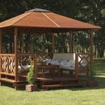 Foisor de gradina constructie in stil minimalist