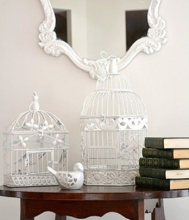 Coliviile pentru pasari element de decor