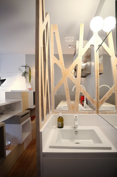 Partitie decorativa din placaj traforat