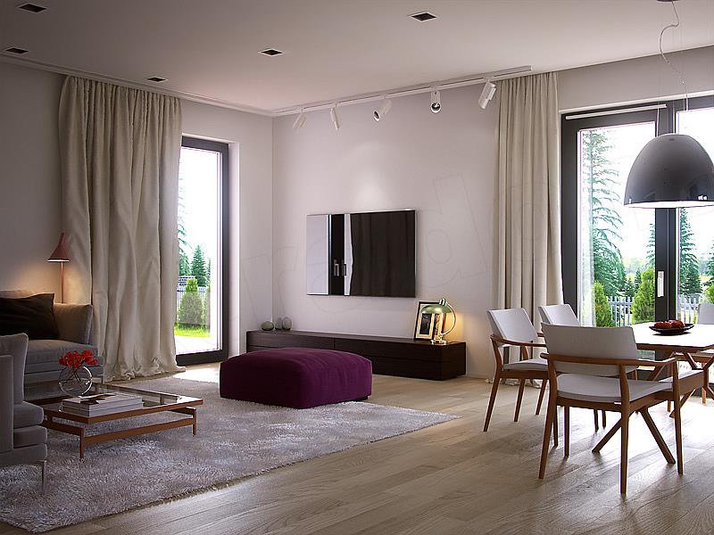 Living amenajat minimalist