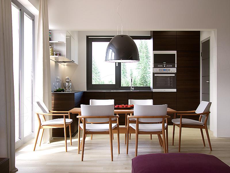 Mobila de bucatarie culoare wenge