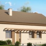 Casa parter cu doua dormitoare si garaj
