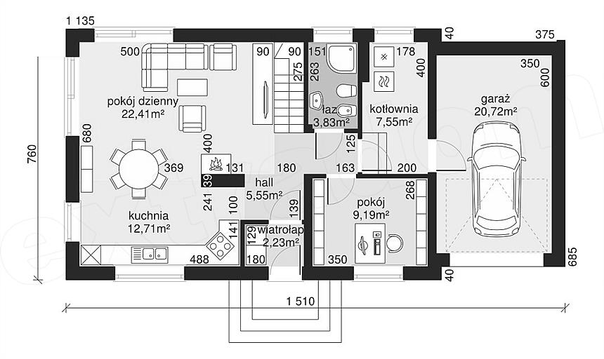 plan-parter-casa-cu-mansarda-4-camere-terasa-si-balcon