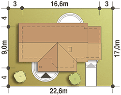 schita-casa-parter-cu-doua-dormitoare
