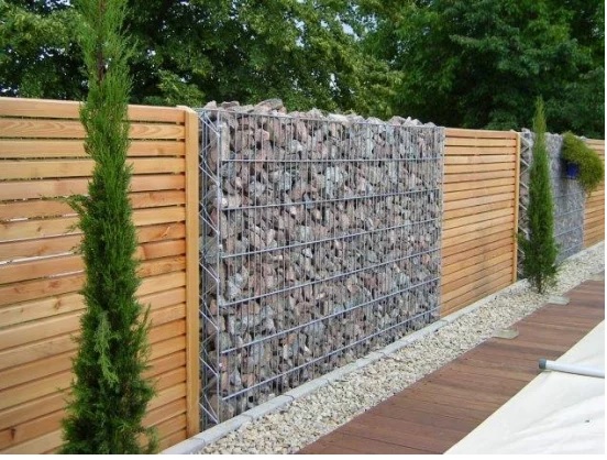Gabion decorativ gard