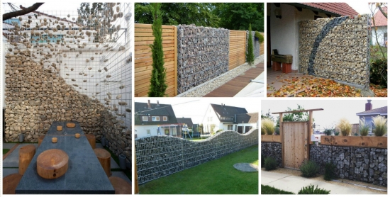 16 idei superbe pentru amenajarea gradinii cu gabioane for Modele de garduri pentru case