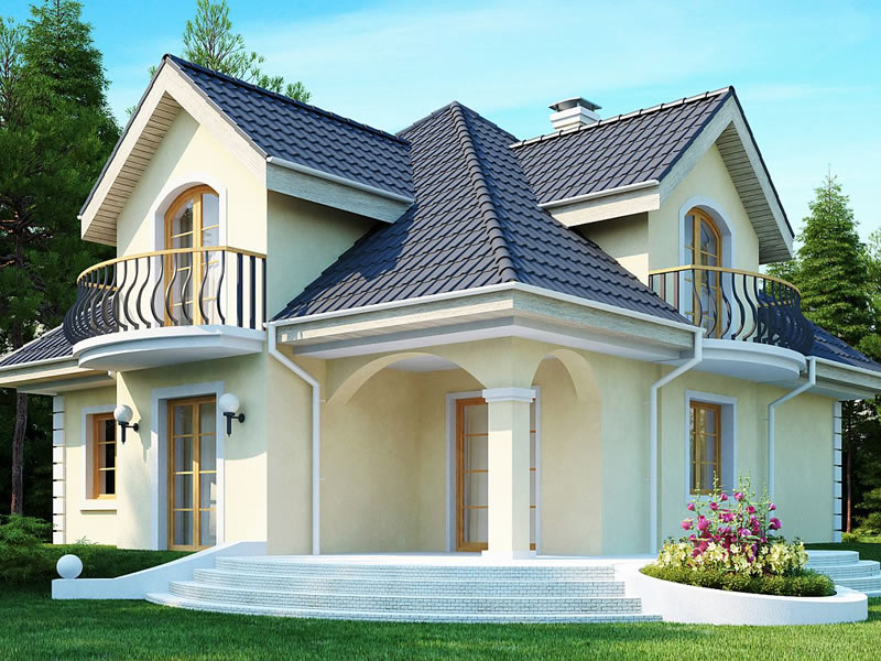Casa eleganta cu 4 dormitoare vedere gradina