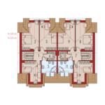 Duplex plan etaj