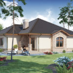 Casa cu arhitectura frumoasa