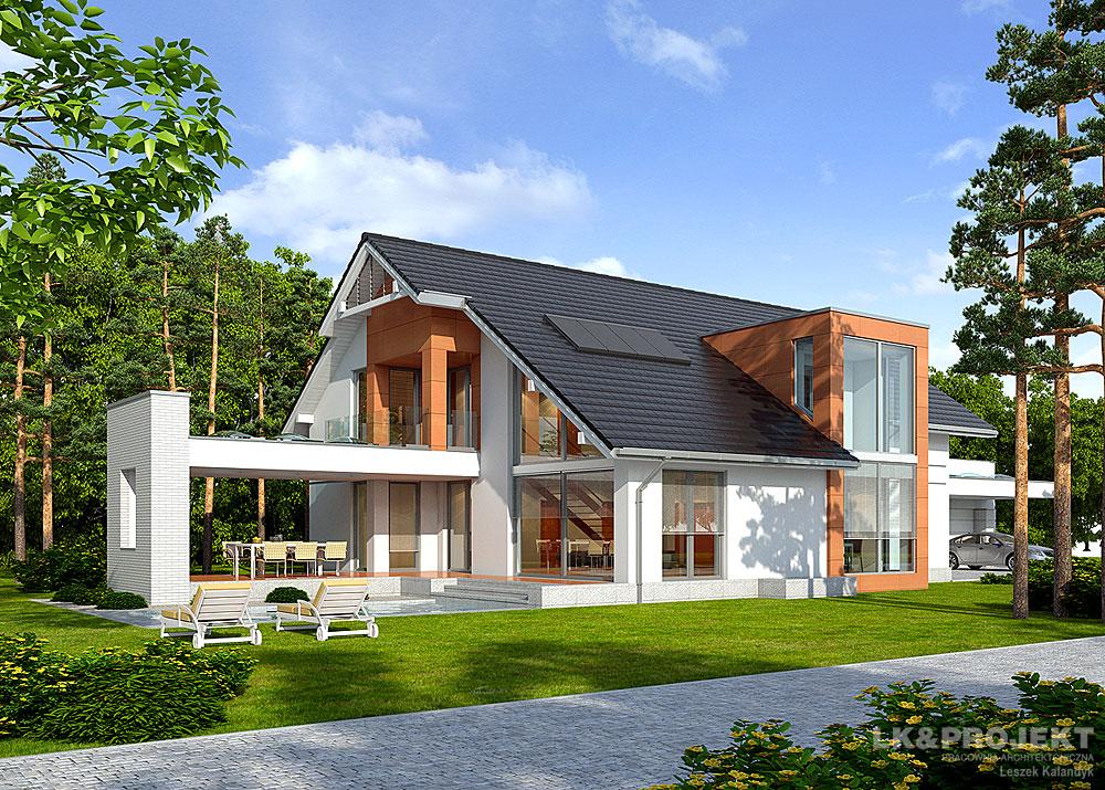 Casa de lux cu subsol si mansarda
