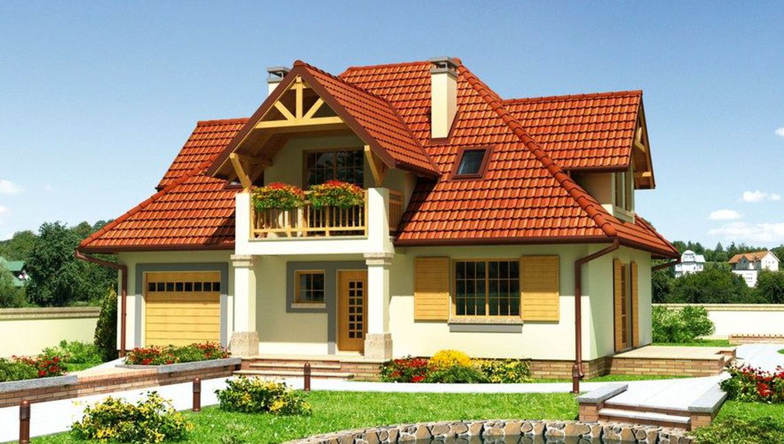 Casa cu mansarda