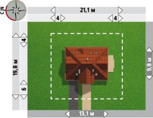 Dimensiuni teren casa cu 5 dormitoare