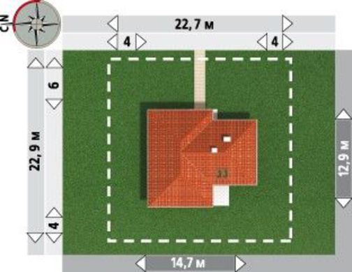 Dimensiuni teren casa parter