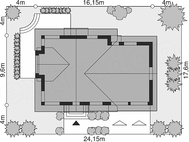 Dimensiuni teren casa cu 5 dormitoare