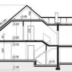Plan vertical casa cu 5 dormitoare