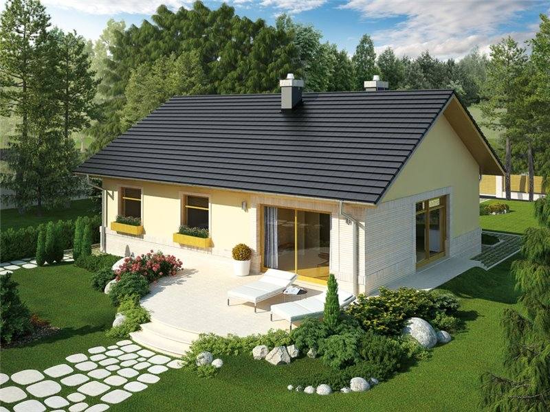 Casa cu 4 camere si 2 bai