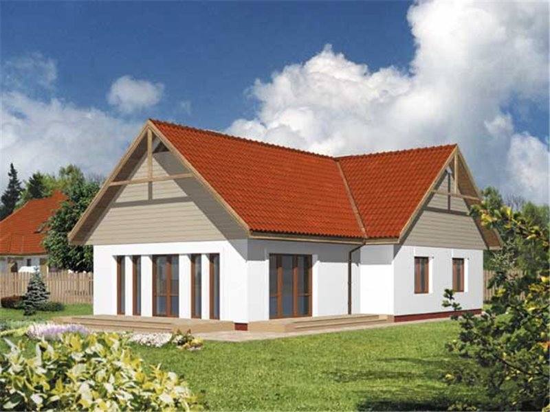 Casa parter cu 4 camere