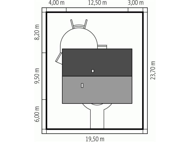Dimensiuni teren casa cu 4 camere