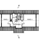 Plan mansarda casa cu 3 dormitoare