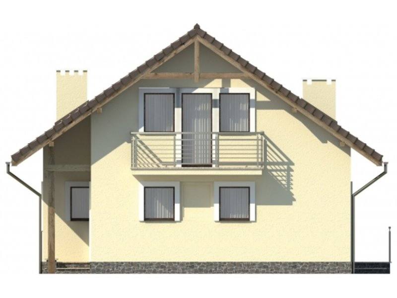 Vedere stanga casa P+M